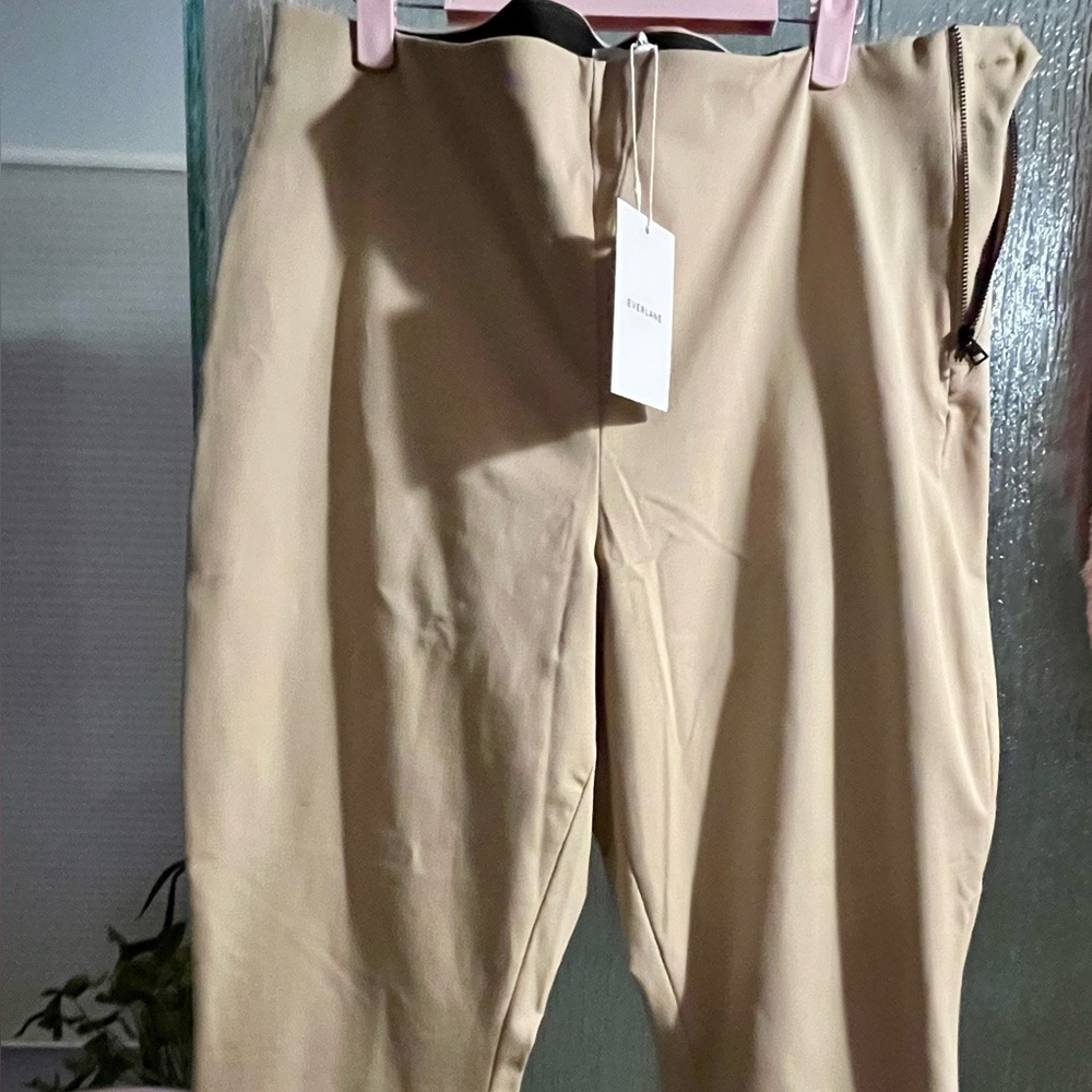 Everlane Ankle Pants-Beige